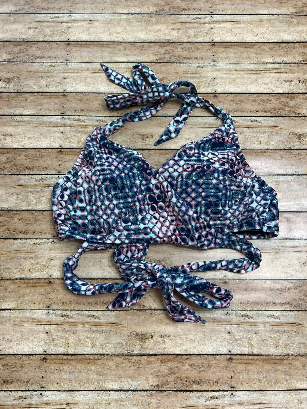 Kona Sol Women's Underwire Wrap Bikini Top Medium